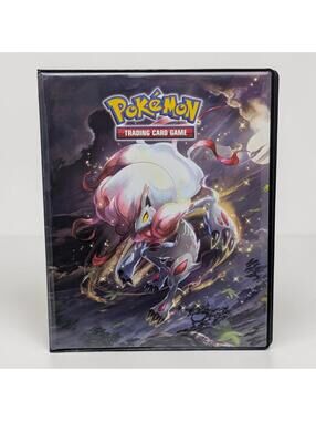 Pokemon TCG Binder Portfolio Hisuian Zoroark Enamorus Incarnate 80+4 Cards New
